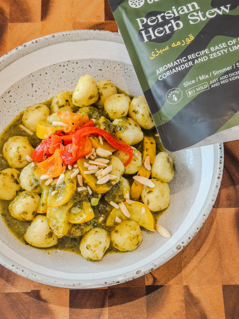 Persian Herbs à la Gnocchi: A Fresh & Healthy Midweek Hero